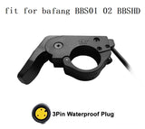 E-Bike Thumb Throttle | 12V–72V Compatible | SM & Waterproof Plug
