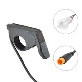 E-Bike Thumb Throttle | 12V–72V Compatible | SM & Waterproof Plug